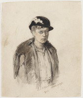KT 2328
<br/>
Zelfportret met hoed
<br/>
<em>Woutersen van Doesburgh, Elsa Louisa Hannelina (1875-1957)</em>